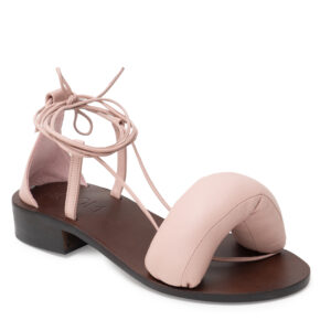 Sandal Pillow Straps Nude Rose