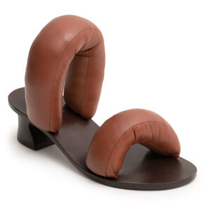 Sandal Pillow Midi Conhaque