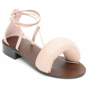 Sandal Pillow Straps Nude Rose