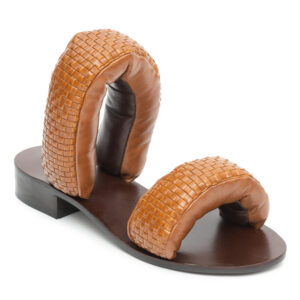 Sandal Pillow Tressê Conhaque