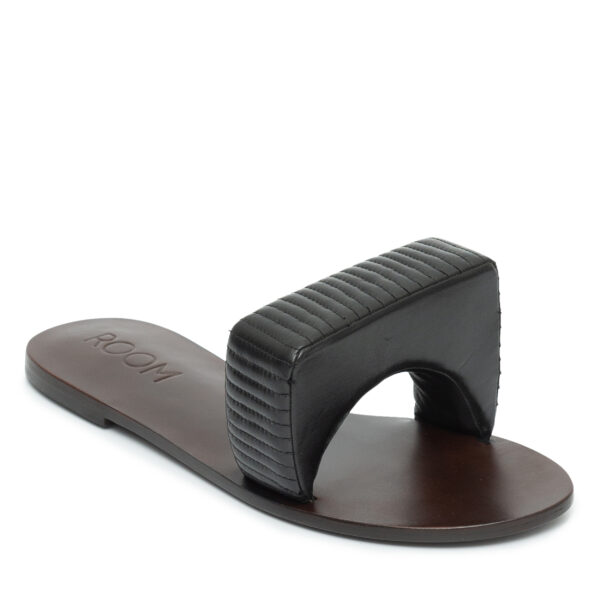 Flat Settee Squared Thin Preto - Imagem 2