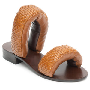 Sandal Pillow Tressê Conhaque