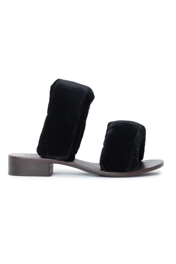 Sandal Pillow Veludo Preto - Imagem 2