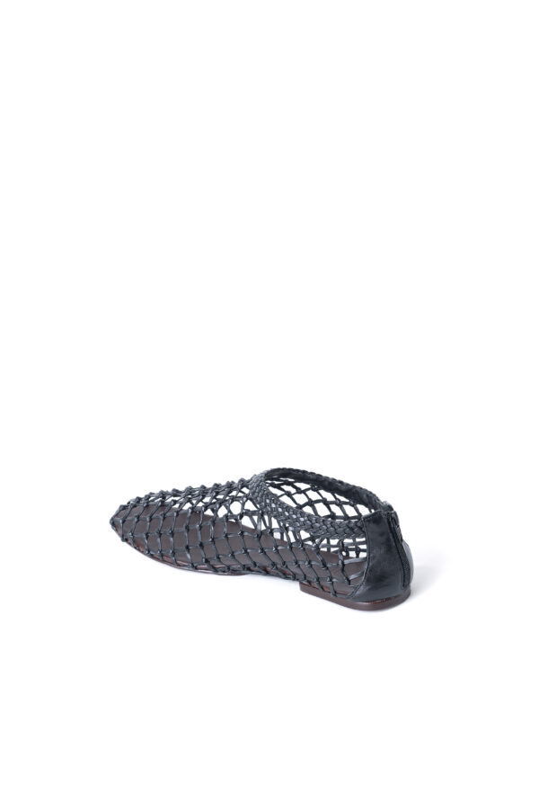 Flat Socks Tresse Preto - Image 4