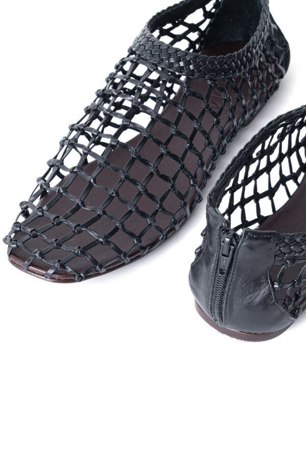 Flat Socks Tresse Preto - Image 6