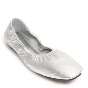 Flat Ballerina Silver