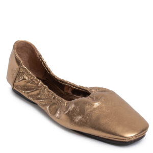 Flat Ballerina Gold